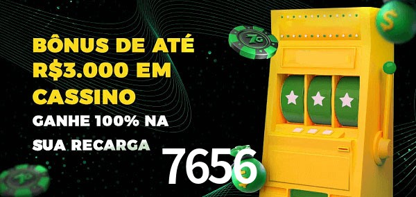 7656 melhor bônus de depósito